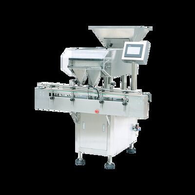 Хорошая цена 15 Машина для подсчета емкости таблеток для 5-25 мм таблеток в квадратных пластиковых бутылках онлайн