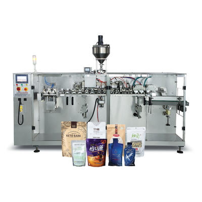 Хорошая цена Fully Automatic Premade Pouch Filling Nuts Coffee Bean Horizontal multifunctional packaging machine онлайн
