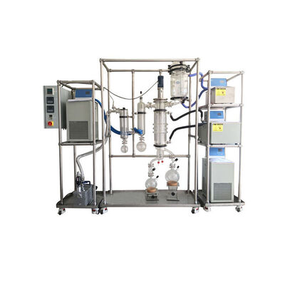 Хорошая цена Оборудование дистиллятора короткого пути масла CBD молекулярное для извлечения масла пеньки онлайн