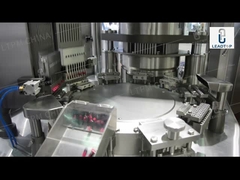 Интегрированный вакуумируйте расположенную машину завалки капсулы