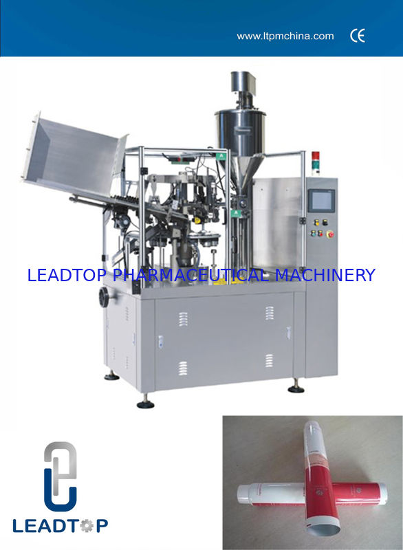 Прокатанная автоматическая завалка трубки и герметизируя машина с управлением PLC