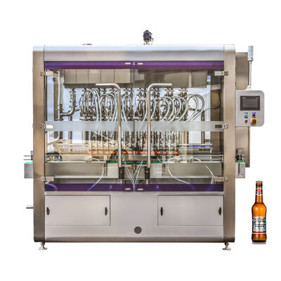 Хорошая цена 6 кВт Потребление энергии Ротационная машина для заполнения жидкости с 16 соплами онлайн