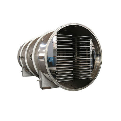 Хорошая цена Стабильная прочная промышленная машина 15 кг/партия для вакуумной морозильной сушки с 70 мм расстоянием между полками и сенсорным экраном онлайн